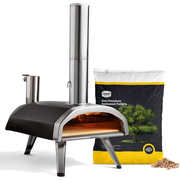 Ooni Fyra 12 fapellet tüzelésű pizzakemence + Pellet