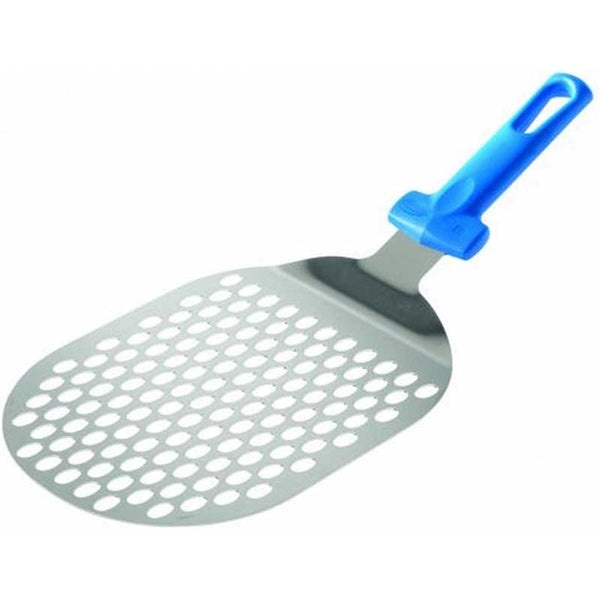 Ovális Perforált Alumínium Spatula 22cm