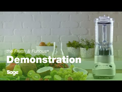 Sage THE FRESH & FURIOUS™ Asztali mixer SBL620SIL bemutató.