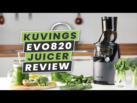 Kuvings EVO820 gyümölcsprés – slow juicer  hosszabb bemutató videó