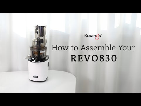 Kuvings gyümölcsprés REVO830 - slow juicer - összeszerelés
