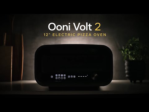Ooni Volt 2 bemutatóvideó, "Pizza Intelligence" okos rendszerrel