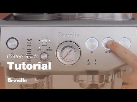 the Barista Express™ Impress Eszpresszó gép kávédarálóval SES876BSS videó