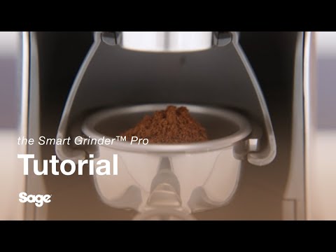 Sage The Smart Grinder™ Pro automata kávédaráló (inox) videó tutorial