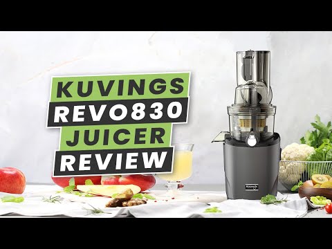 Kuvings gyümölcsprés REVO830 - slow juicer hosszann bemutató videó
