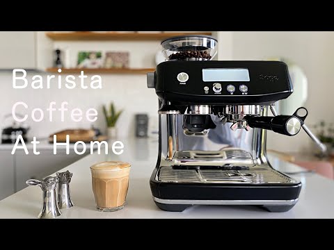 Sage The Barista Pro™ kávéfőző fekete SES878BTR