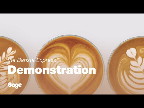 Sage The Barista Express™ karos kávéfőző fekete BES875BKS VIDEÓ