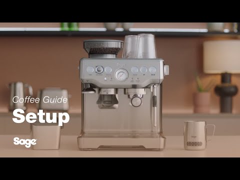 Sage The Barista Express™ karos kávéfőző fekete BES875BKS VIDEÓ