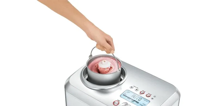 Sage THE SMART SCOOP™ Fagylaltgép kompresszorral BCI600 felülnézet.