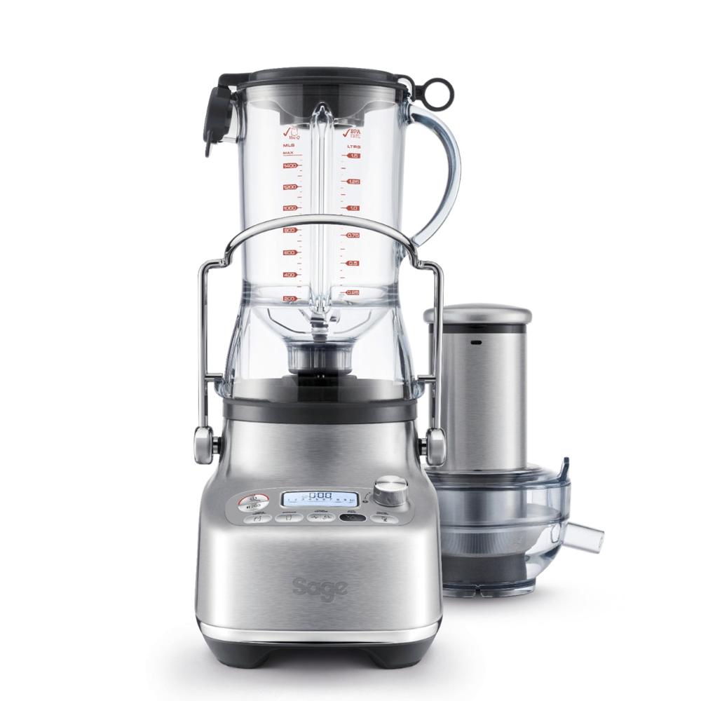 Sage THE 3X BLUICER™ PRO Gyümölcscentrifuga, Turmixgép és Smoothie készítő egyben SJB815BSS turmix kiegészítővel.