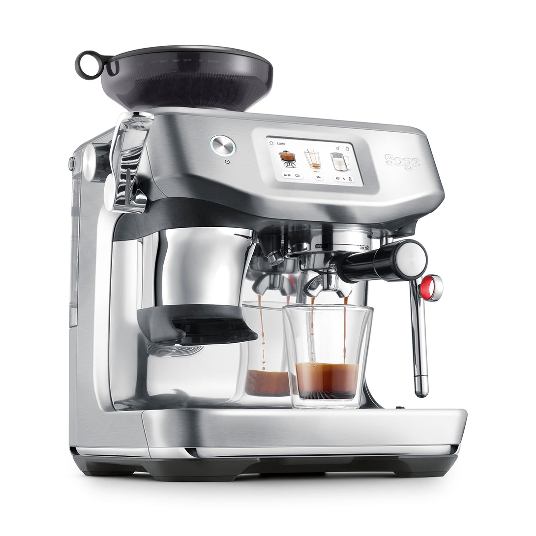 Sage The Barista™ Touch Impress Eszpresszógép érintőképernyővel és kávédarálóval SES881BSS
