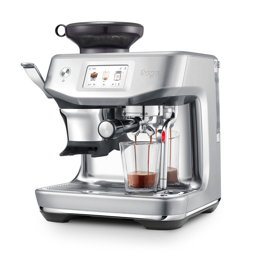 Sage The Barista™ Touch Impress Eszpresszógép érintőképernyővel és kávédarálóval SES881BSS
