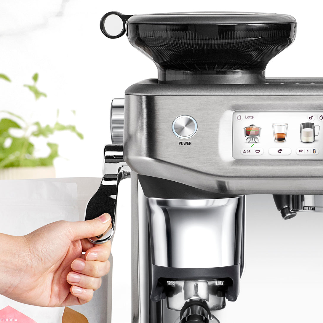 Sage The Barista™ Touch Impress Eszpresszógép érintőképernyővel és kávédarálóval SES881BSS