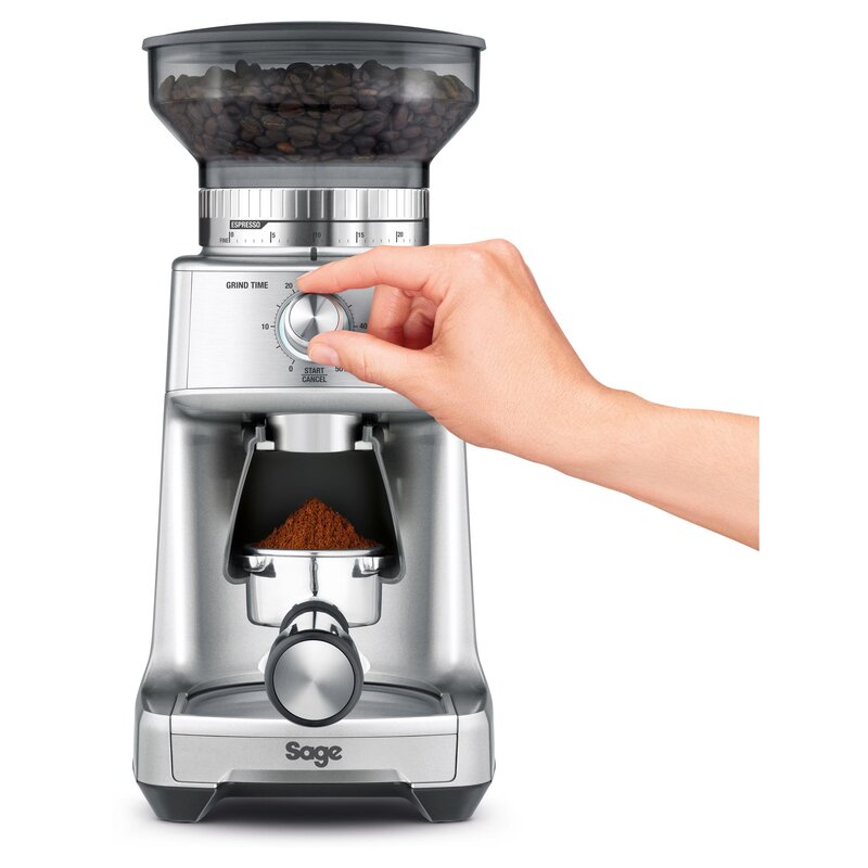 Sage The Dose Control Pro kúpkéses kávédaráló ezüst BCG600SIL