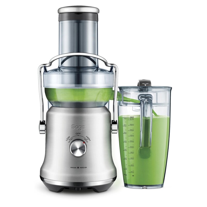 Sage THE NUTRI JUICER COLD PLUS Gyümölcsprés 88 mm-es adagolóval SJE530