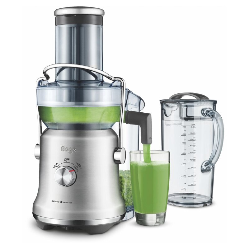 Sage THE NUTRI JUICER COLD PLUS Gyümölcsprés 88 mm-es adagolóval SJE530