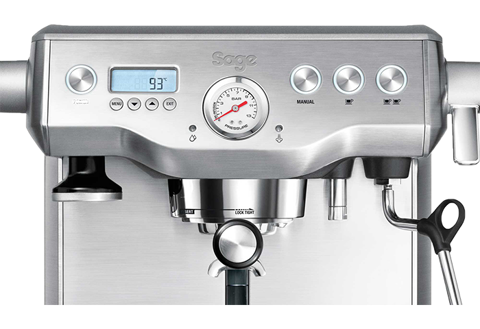 Sage Dual Boiler™ profi kávéfőző Fekete BES920BTR