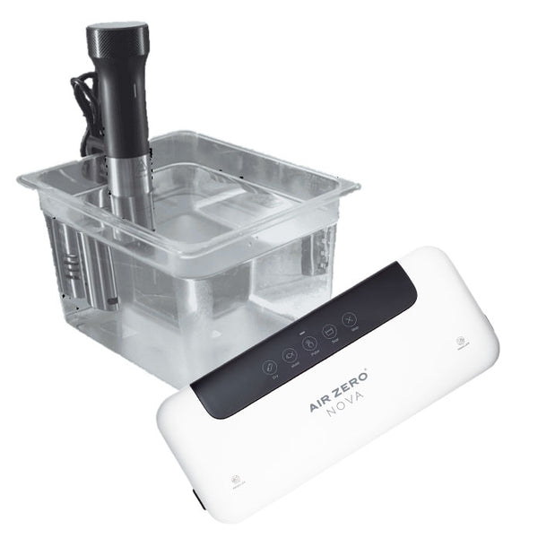 Sous Vide Csomag - Imersa Home sous vide rúd + Nova háztartási vákuumgép + 12L Medence fedővel