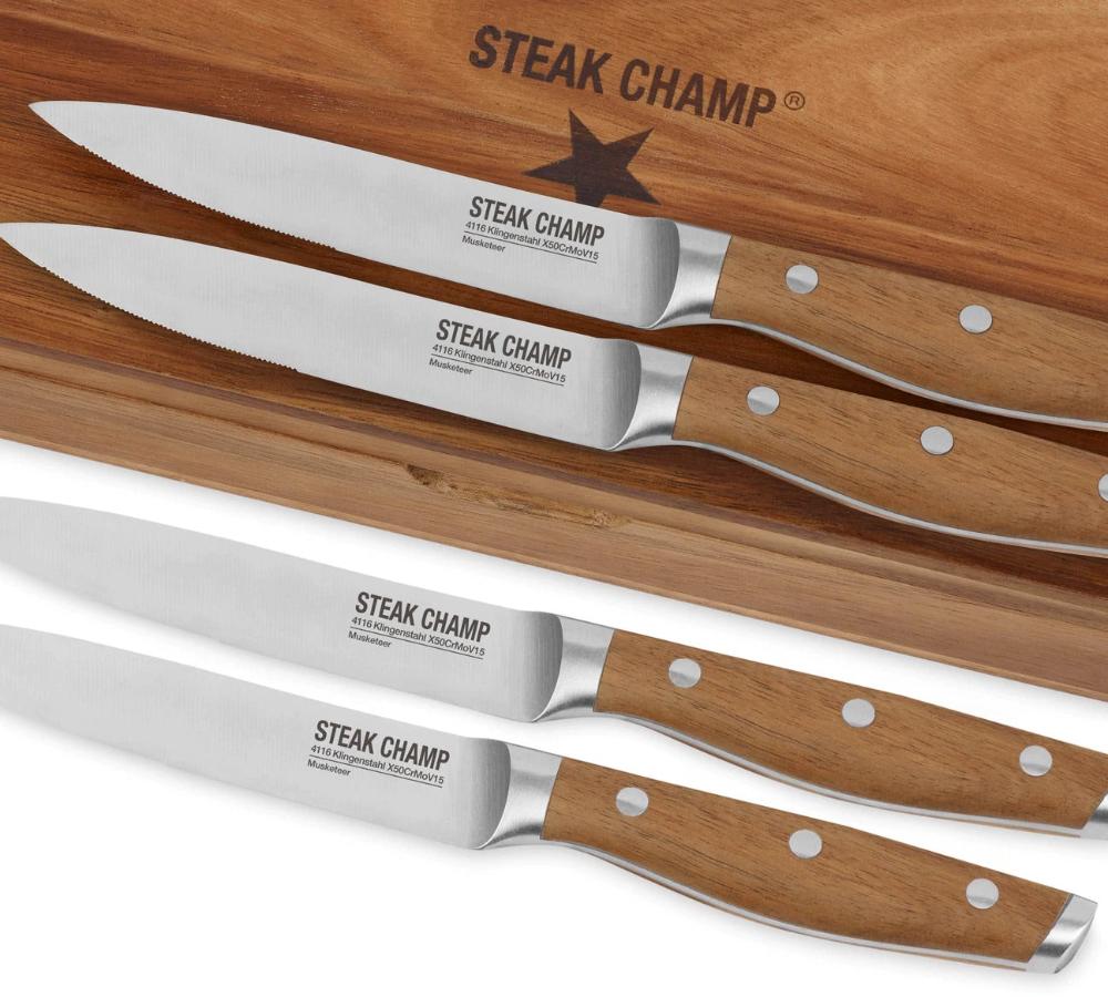 STEAK CHAMP Premium steak kés szett (4db)