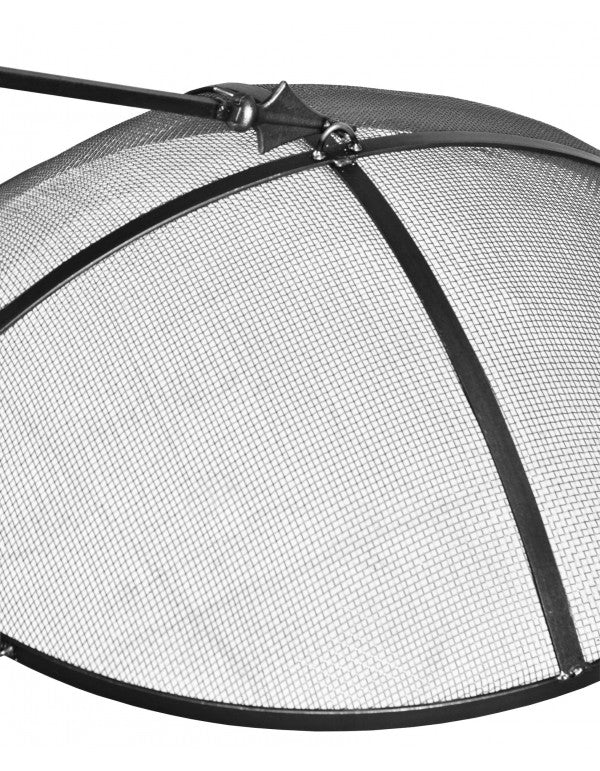 Kézzel kovácsolt tűzpiszkáló fej, fa mozgatására és szikrafogó emelésére