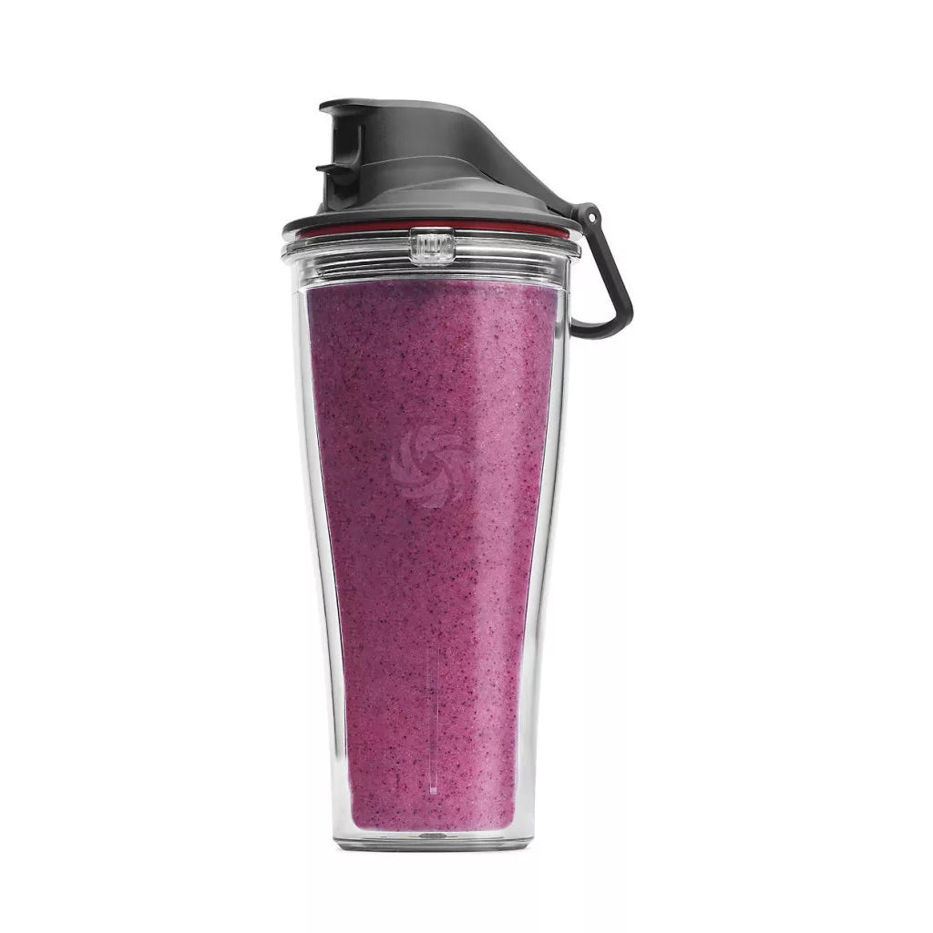 600 ml duplafalú Vitamix to-go ivókehely szivárgásmentes fedéllel